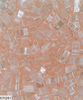 (MHT-0365) HALF TILA BEADS LT.ROSE LUSTER (7.1 GMS) (MHT-0365) HALF TILA BEADS LT.ROSE LUSTER (7.1 GMS)
