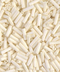 Miyuki Bugles #2 - 6x1,7mm Matted Opaque Cream, Colour 2021 Miyuki Bugles #2 - 6x1,7mm Matted Opaque Cream, Colour 2021