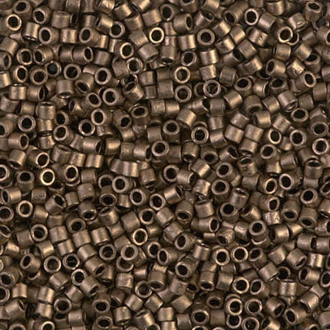(DBM0322) MIYUKI DELICA 10-0 METALLIC GOLD MATTED (5 GMS) DELICA 10/0 METALLIC GOLD MATTED