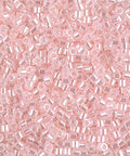 MIYUKI DELICA 10-0 LINED CRYSTAL PALE SALMON (5 GMS) DELICA 10/0 LINED CRYSTAL PALE SALMON