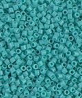 MIYUKI DELICA 10-0 OPAQUE TURQUOISE GREEN (5 GMS) DELICA 10/0 OPAQUE TURQUOISE GREEN