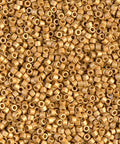 Miyuki Delica 11/0 Duracoat Galvanized Matted Gold DELICA 11/0 DURACOAT GALVANIZED MATTED GOLD