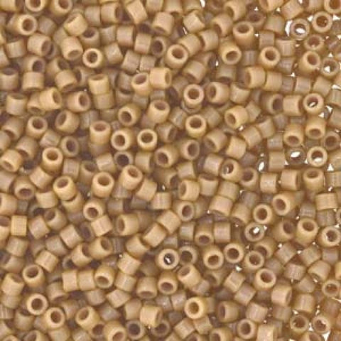 Miyuki Delica 11/0 Duracoat Opaque Beige MIYUKI DELICA 11/0 DURACOAT OPQ BEIGE