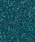 MIYUKI DELICA 11/0 EMERALD LINED AQUA AB (5 GMS) MIYUKI DELICA 11/0 EMERALD LINED AQUA AB (5 GMS)
