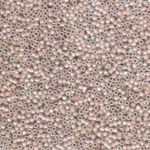 MIYUKI DELICA 11/0 OPAQUE PINK CHAMPAGNE AB MIYUKI DELICA 11/0 OPAQUE PINK CHAMPAGNE AB