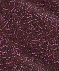 MIYUKI DELICA 11/0 SILVER LINED DARK ROSE DYED (5 GMS) MIYUKI DELICA 11/0 SILVER LINED DARK ROSE DYED (5 GMS)