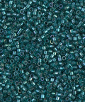Miyuki Delica 11/0 Sparkling Aqua Green Lined Teal AB, DB1769 Miyuki Delica 11/0 Sparkling Aqua Green Lined Teal AB, DB1769