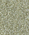 Miyuki Delica 11/0 Sparkling Celery Lined Opal AB DB1765 Miyuki Delica 11/0 Sparkling Celery Lined Opal AB DB1765