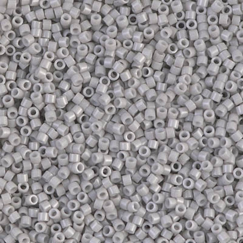 Miyuki Delica Beads 11/0 – Opaque Light Smoke (DB1498) | Japanese Cylinder Beads Miyuki Delica Beads 11/0 – Opaque Light Smoke (DB1498) | Japanese Cylinder Beads