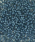 Miyuki Delica11/0 Fancy Lined Teal Dark Blue DB2384 Miyuki Delica11/0 Fancy Lined Teal Dark Blue DB2384