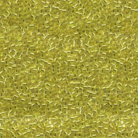 Miyuki Delicas 11/0 Silver Lined Yellow DB0145 Miyuki Delicas 11/0 Silver Lined Yellow DB0145