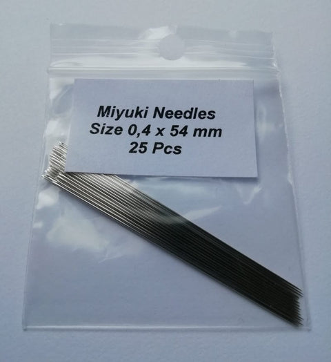 Miyuki Needles (1 set of 25pcs) Miyuki Needles (1 set of 25pcs)