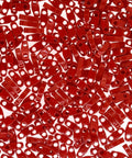MIYUKI QUARTER TILA BEADS OPAQUE DARK RED (7.1 GMS) QUARTER TILA BEADS OPAQUE DARK RED