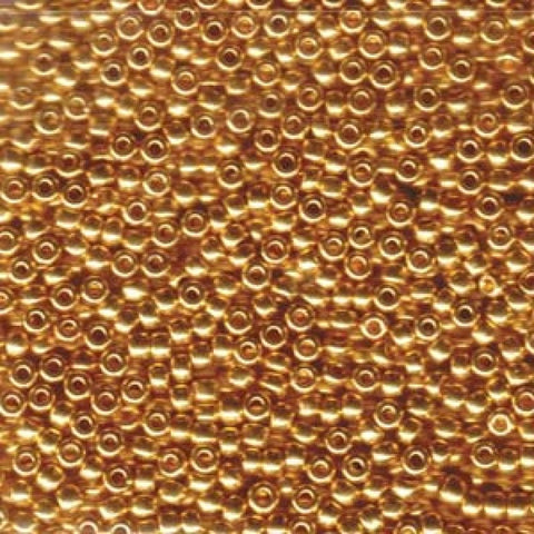 Miyuki Seed Beads 11/0 24kt Gold Plated Seed Beads 11/0 24kt Gold Plated