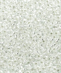 Miyuki Seed Beads 11/0 Crystal Silver Lined SEED BEADS 11/0 CRYSTAL SILVER LINED