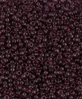 MIYUKI SEED BEADS 11/0 DARK SMOKY AMETHYST SEED BEADS 11/0 DK SMOKY AMETHYST