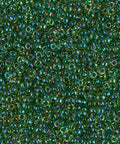 Miyuki Seed Beads 11/0 Emerald Lined Light Topaz AB, 0331 Miyuki Seed Beads 11/0 Emerald Lined Light Topaz AB, 0331