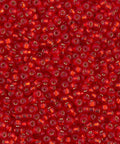 Miyuki Seed Beads 11/0 Matted Silver Lined Flame Red (50/250g) Miyuki Seed Beads 11/0 Matted Silver Lined Flame Red (50/250g)