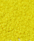 Miyuki Seed Beads 11/0 Opaque Yellow Matted, 0404F Miyuki Seed Beads 11/0 Opaque Yellow Matted, 0404F