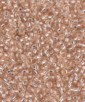 Miyuki Seed Beads 11/0 Silver Lined Light Blush, 0023 Miyuki Seed Beads 11/0 Silver Lined Light Blush, 0023
