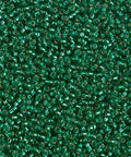 Miyuki seed beads 15/0 Emerald Silver Lined 0017 Miyuki seed beads 15/0 Emerald Silver Lined 0017