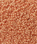 (MSB15-0429) MIYUKI SEED BEADS 15-0 OPAQUE SALMON (10 GMS) SEED BEADS 15/0 OPAQUE SALMON
