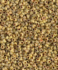 Miyuki Seed Beads 15/0 Picasso Opaque Canary Yellow Miyuki Seed Beads 15/0 Picasso Opaque Canary Yellow