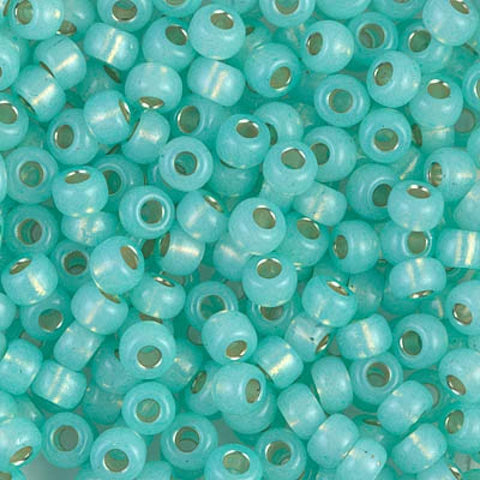Miyuki Seed Beads 6/0 Dyed Sea Green S/L Alabaster Miyuki Seed Beads 6/0 Dyed Sea Green S/L Alabaster