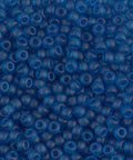 Miyuki Seed beads 8/0 Matted Transparent Capri Blue 0149F Miyuki 8/0 Seed Beads - Matte Transparent Capri Blue 0149F | Japanese Glass Beads