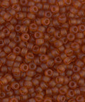 Miyuki Seed Beads 8/0 Matted Transparent Topaz (50/250g) Miyuki Seed Beads 8/0 Matted Transparent Topaz (50/250g)