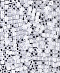 CRYSTAL MATTED (SB18-0131F) Miyuki Squares 1.8mm Miyuki Squares 1.8mm