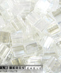 Miyuki Tila Beads Crystal Lustered Color Code 0160 Miyuki Tila Beads Crystal Lustered Color Code 0160
