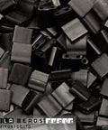 Miyuki Tila Beads Matted Black 0401F Miyuki Tila Beads Matted Black 0401F