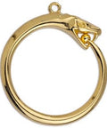 Motif snake ouroboros pendant 30x34mm Motif snake ouroboros pendant 30x34mm
