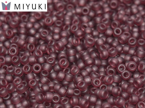 (MSB15-0153F) MIYUKI SEED BEADS 15-0 MATTED DK.SMOKY AMETHYST SEED BEADS 15/0 MATTED DK.SMOKY AMETHYST