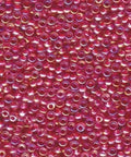 (MSB15-0355) MIYUKI SEED BEADS 15-0 HOT PINK LINED CRYSTAL AB SEED BEADS 15/0 HOT PINK LINED CRYSTAL AB