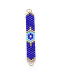 DK BLUE (MT8257-13) (MT8257-12) MIYUKI & TOHO Handmade Japanese Seed Beads Links, 39~40mm (1 PC) (MT8257-12) MIYUKI & TOHO Handmade Japanese Seed Beads Links, 39~40mm (1 PC)