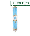 (MT8257-12) MIYUKI & TOHO Handmade Japanese Seed Beads Links, 39~40mm (1 PC) (MT8257-12) MIYUKI & TOHO Handmade Japanese Seed Beads Links, 39~40mm (1 PC)