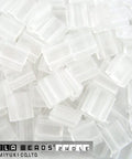 (MTL-0131F) MIYUKI TILA BEADS CRYSTAL MATTED (7.1 GMS) MIYUKI TILA BEADS CRYSTAL MATTED