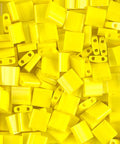 (MTL-0404) MIYUKI TILA BEADS OPAQUE YELLOW (7.1 G,MS) MIYUKI TILA BEADS OPAQUE YELLOW