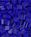 (MTL-0414) MIYUKI TILA BEADS OPAQUE COBALT (7.1 GMS) (MTL-0414) MIYUKI TILA BEADS OPAQUE COBALT (7.1 GMS)
