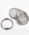 (MW3951-06) Steel Memory Wire, Platinum Wire: 0.6mm in diameter (+/- 10 CIRCLES) (MW3951-06) Steel Memory Wire, Platinum Wire: 0.6mm in diameter (+/- 10 CIRCLES)