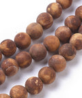 Natural Agate Bead Strands, Dyed. Round, Camel, 10mm Natural Agate Bead Strands, Dyed. Round, Camel, 10mm