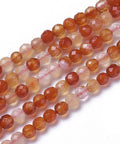 Natural Agate Beads Strands, Faceted, Round 3~3.5mm Natural Agate Beads Strands, Faceted, Round 3~3.5mm