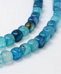Natural Agate Cube Bead Strands, Dyed, Deep Sky Blue, 9~10mm Natural Agate Beads Strands, Dyed, Cube, DeepSkyBlue Size: about 9~10mm long, 9~10mm wide, hole: 1.5mm; about 39pcs/strand, 16''(41cm)