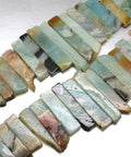 Natural Amazonite Graduated Beads (BG3944) Natural Amazonite Graduated Beads (BG3944)
