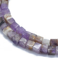Natural Amethyst Bead Cube Strands, 3~4.5mm Natural Amethyst Bead Cube Strands, 3~4.5mm