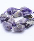 Natural Amethyst Beads Strands, Faceted, Drop about 26-41MM (BG5071) Natural Amethyst Beads Strands, Faceted, Drop Size: about 12~20mm wide, 26~41mm long, hole: 2mm, about 10~11pcs/strand, 15.7"(40cm)