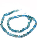 Natural Apatite Bead Strands, Chip, 6~10mm Natural Apatite Beads Strands, Chip Size: about 6~10mm long, 5~7mm wide, 3~4.5mm thick, hole: 0.7mm, about 55pcs/Strand, 15.94''(40.5cm)