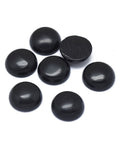 (BG7322-05) OBSIDIAN Natural Cabochons, Flatbacks, 8x3.5mm Natural Cabochons, Flatbacks, 8x3.5mm
